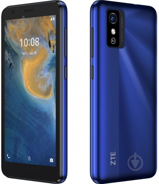 Смартфон ZTE BLADE L9 1/32GB blue (850637) - фото 7