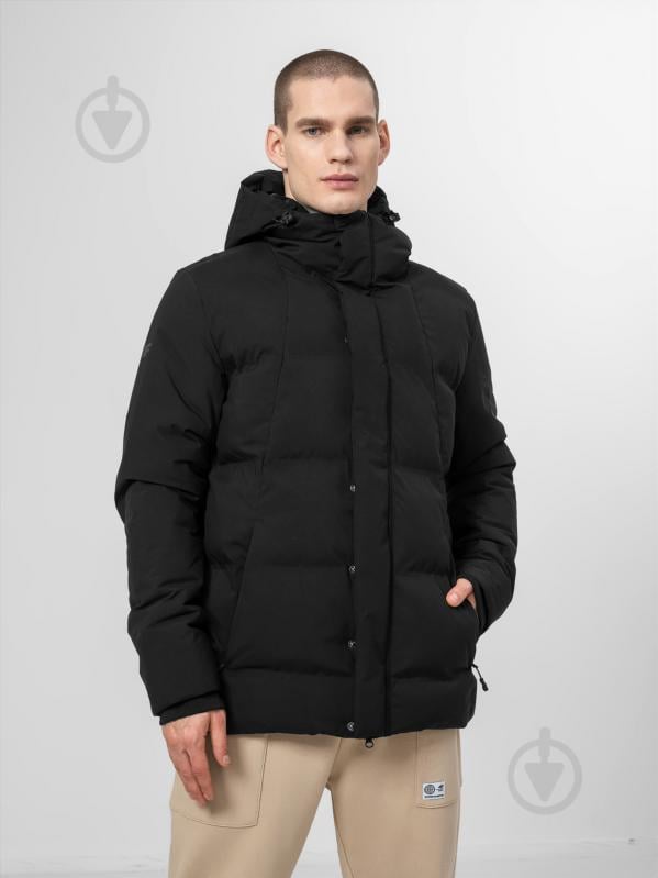 Пуховик мужской зимний 4F JACKET KUMP007 H4Z22-KUMP007-20S р.M черный - фото 3