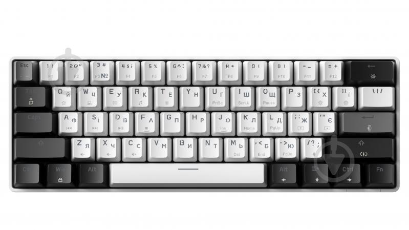 Клавиатура игровая GamePro MK130 (MK130BW) Genesis Infinity outemu swithes Black