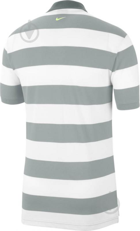 Поло Nike M NSW SWOOSH POLO SS KNT CJ4909-077 р.M серый - фото 2