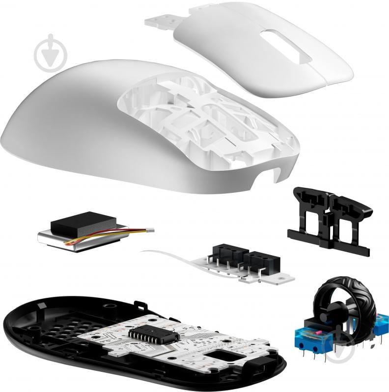 Мышка беспроводная GamePro Asgard Surt white (GM017W) - фото 3