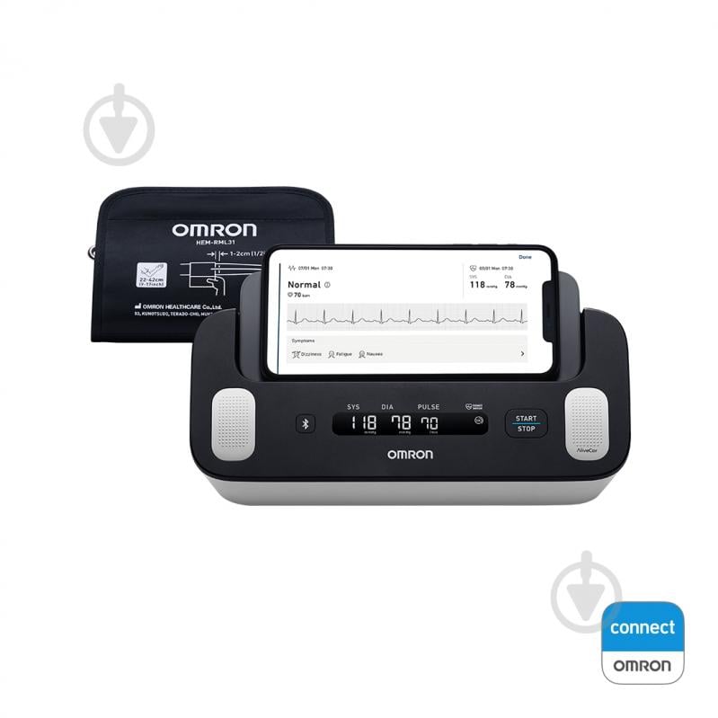 Тонометр Omron +ЕКГ Complete HEM-7530T-E3. - фото 1