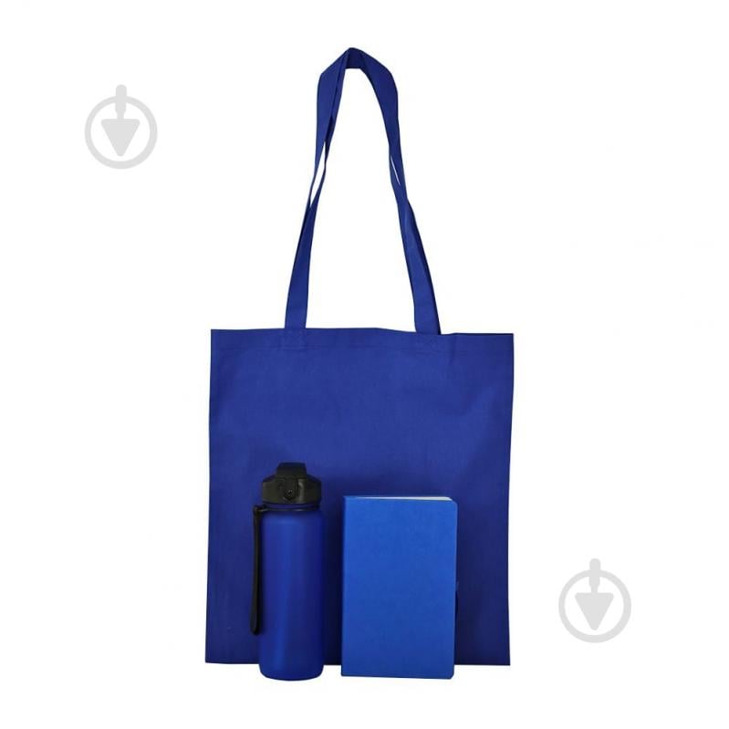 Экосумка 37x41 см синяя EcoCarry - фото 5