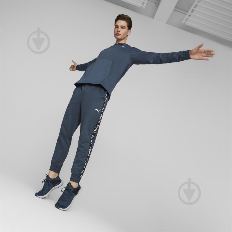 Брюки Puma PUMA FIT LIGHTWEIGHT PWRFLEECE JOGGER 52319316 р. XXL синий - фото 4