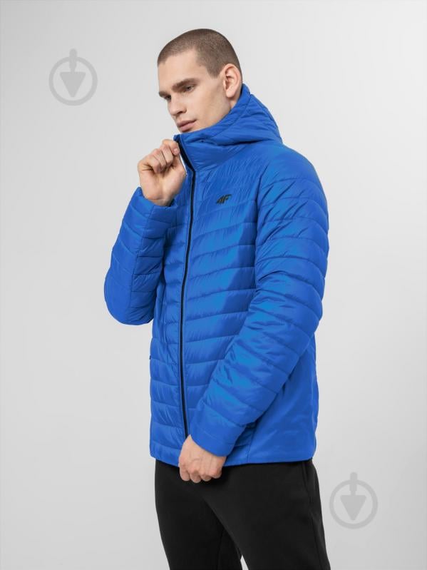 Куртка чоловіча зимова 4F JACKET KUMP004 H4Z22-KUMP004-36S р.S блакитна - фото 1