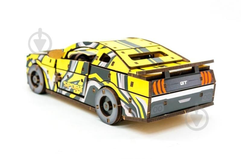 3D-конструктор PuzzleOk Muscle Car желтый Puz-00638 - фото 4