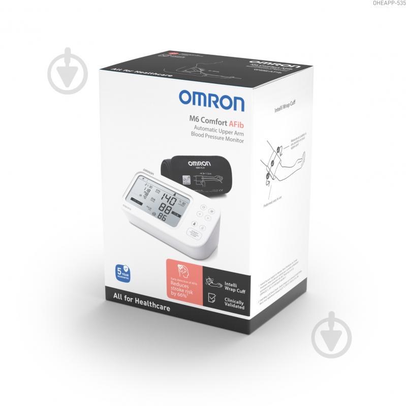 Тонометр Omron M6 Comfort AFIB - фото 1 Тонометр Omron M6 Comfort AFIB - фото 1