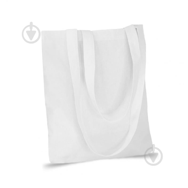 Экосумка 37x41 см белая EcoCarry - фото 1