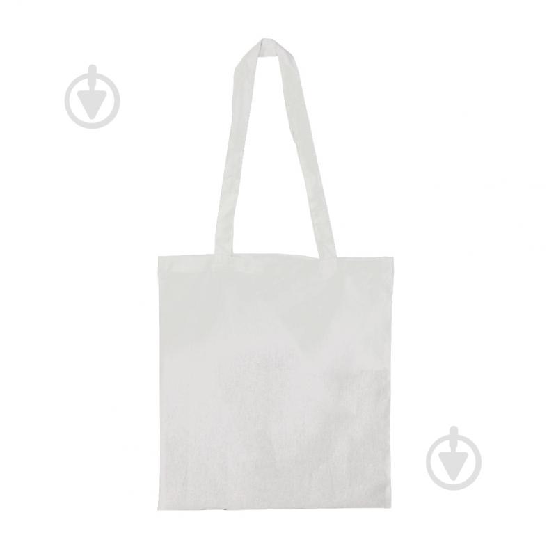 Экосумка 37x41 см белая EcoCarry - фото 2