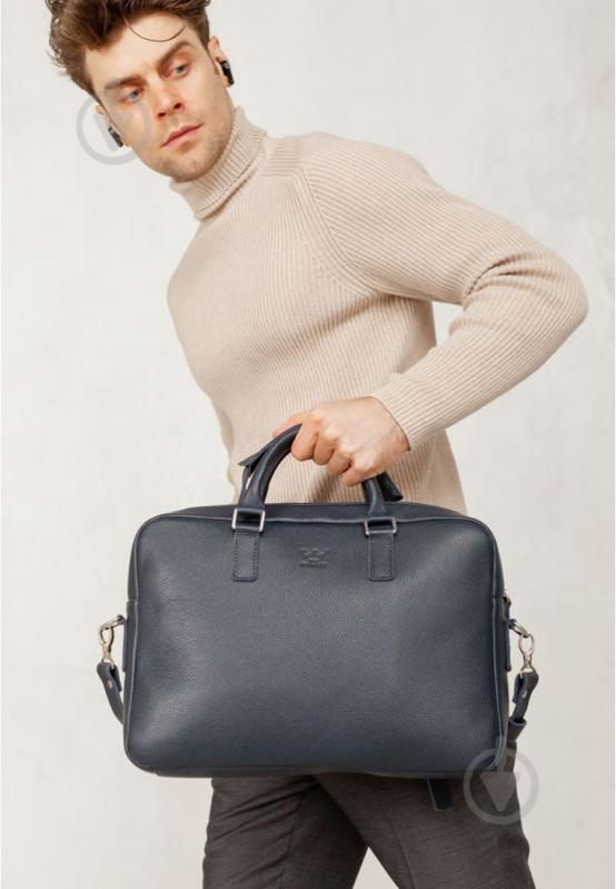 Сумка для ноутбука Wings Briefcase 2 синий TW-Briefcase-2-blue-flo - фото 1