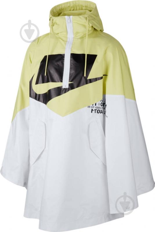 Ветровка мужская демисезонная Nike M NSW NSW WR PONCHO WVN CJ5059-367 р.one size белая - фото 1 Ветровка мужская демисезонная Nike M NSW NSW WR PONCHO WVN CJ5059-367 р.one size белая - фото 1