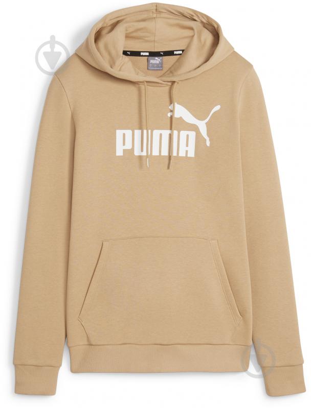 Джемпер Puma ESS LOGO HOODIE 58679783 р.S бежевый - фото 1