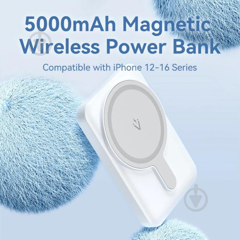 Повербанк Vention 5000 mAh white (FHSW0) - фото 5
