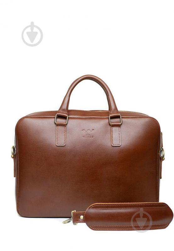 Сумка для ноутбука Wings Briefcase 2 світло-коричневий TW-Briefcase-2-kon-ksr - фото 1