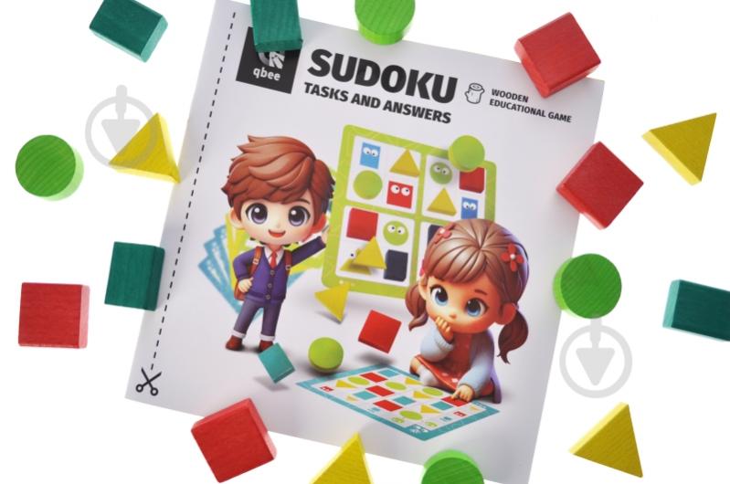Игра-логика qbee Судоку геометрическое QB800-001 - фото 2