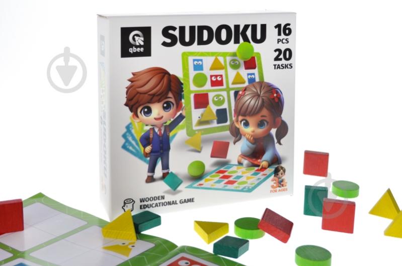 Игра-логика qbee Судоку геометрическое QB800-001 - фото 1