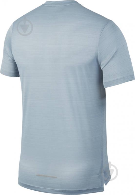 Футболка Nike M NK MILER SS WILD RUN GX PO CJ5403-464 р.2XL серый - фото 2