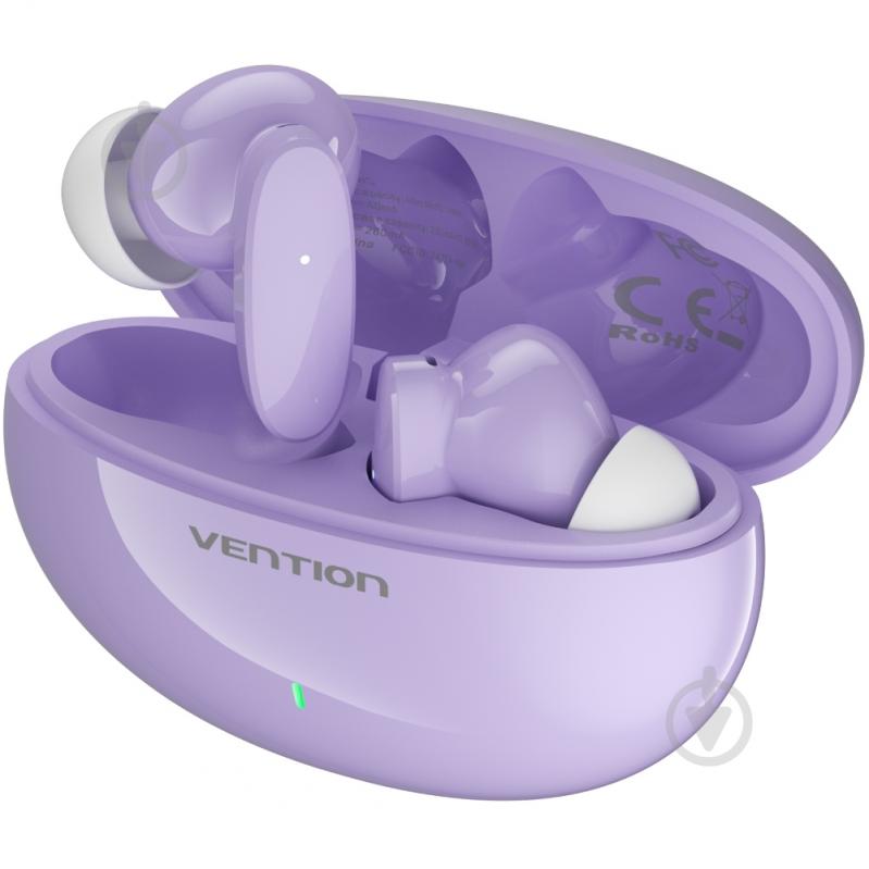 Гарнитура Vention Elf Earbuds E01 purple (NBFV0) - фото 2