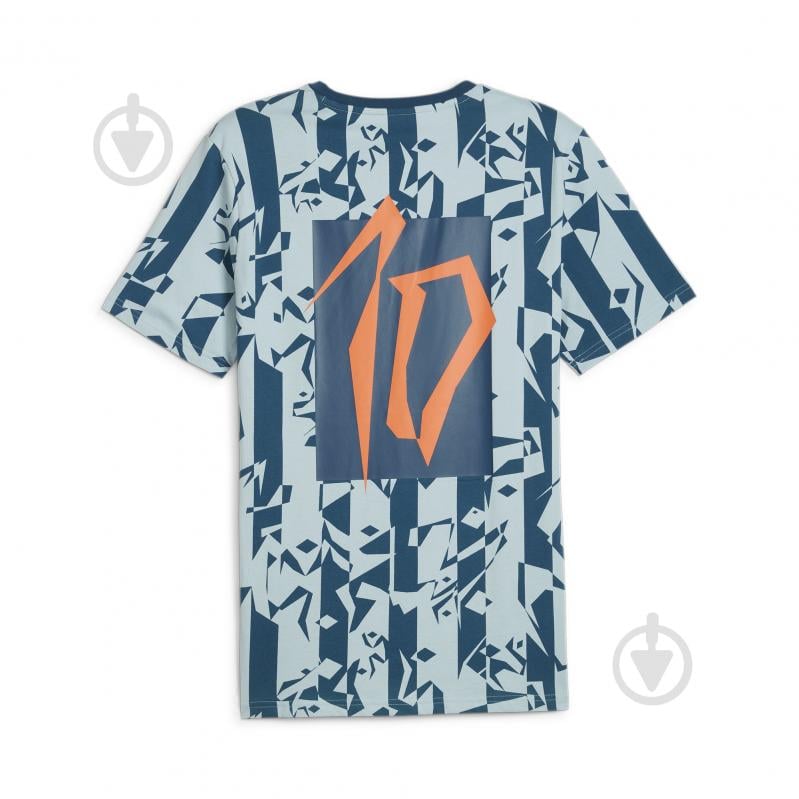 Футболка Puma NEYMAR JR CREATIVITY LOGO TEE 65895413 р.2XL зелений - фото 2