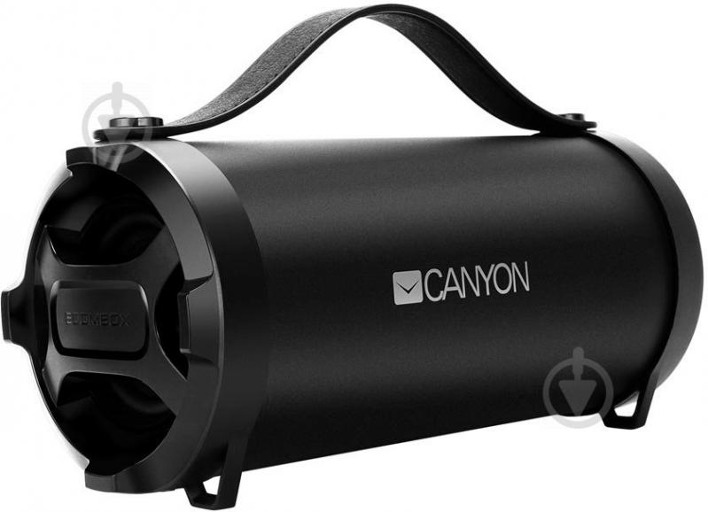 Портативна колонка Canyon Portable Bluetooth Speaker 2.0 black (CNE-CBTSP6) - фото 1