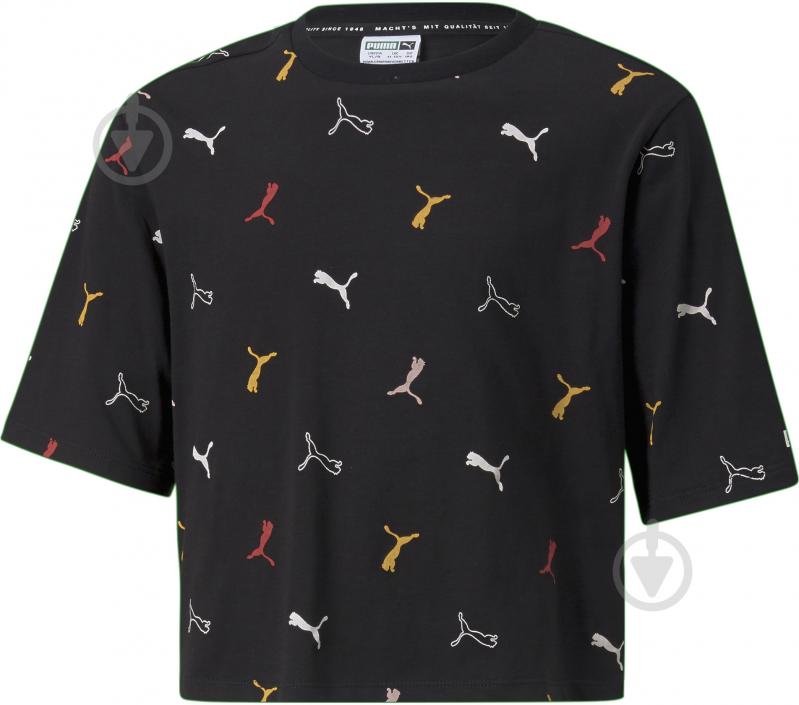 Футболка Puma Classics Graphics Tee 58928801 черный - фото 1