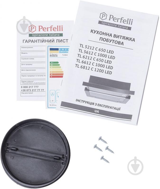 Витяжка Perfelli TL 5212 C S/I 650 LED - фото 13 Витяжка Perfelli TL 5212 C S/I 650 LED - фото 13