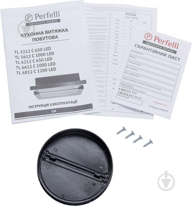 Вытяжка Perfelli TL 6212 C BL 650 LED телескопическая - фото 25