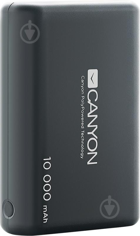 Повербанк Canyon 10000 mAh black (CNS-CPBP10B) - фото 1