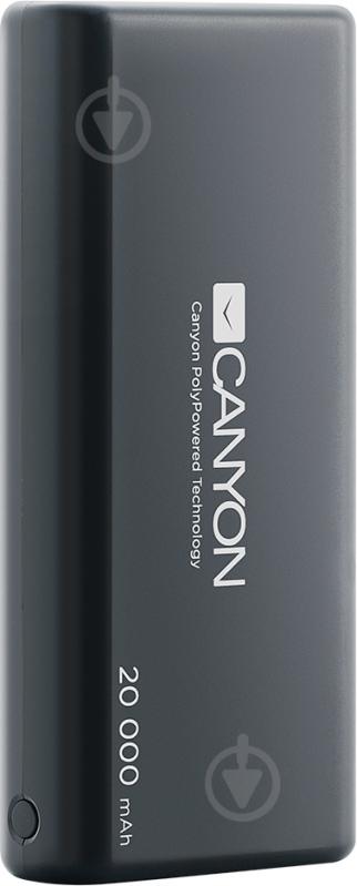 Повербанк Canyon 20000 mAh black (CNS-CPBP20B) - фото 1