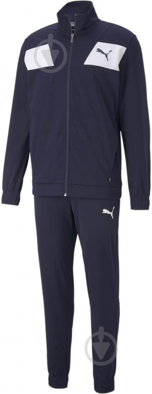 Спортивный костюм Puma Techstripe Tricot Suit cl 58583806 р. XL черный - фото 1