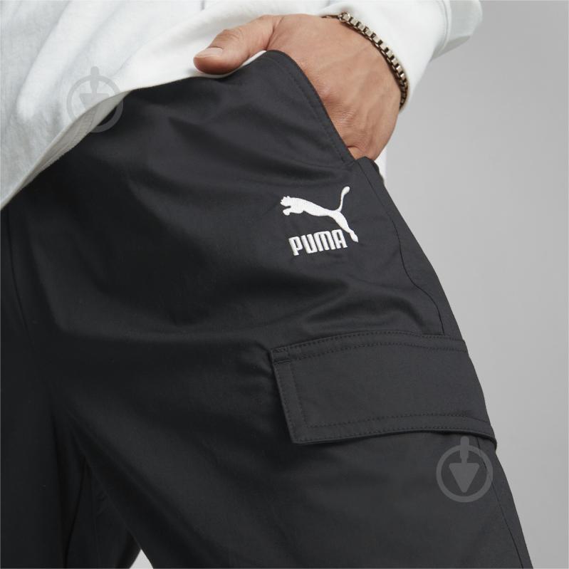 Брюки Puma CLASSICS WOVEN PANTS 53560501 р. M черный - фото 5 Брюки Puma CLASSICS WOVEN PANTS 53560501 р. M черный - фото 5