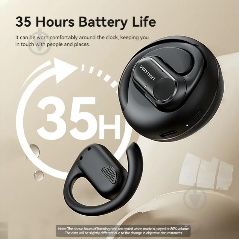 Гарнитура Vention OpenBeat O11 black (NBPB0) - фото 6