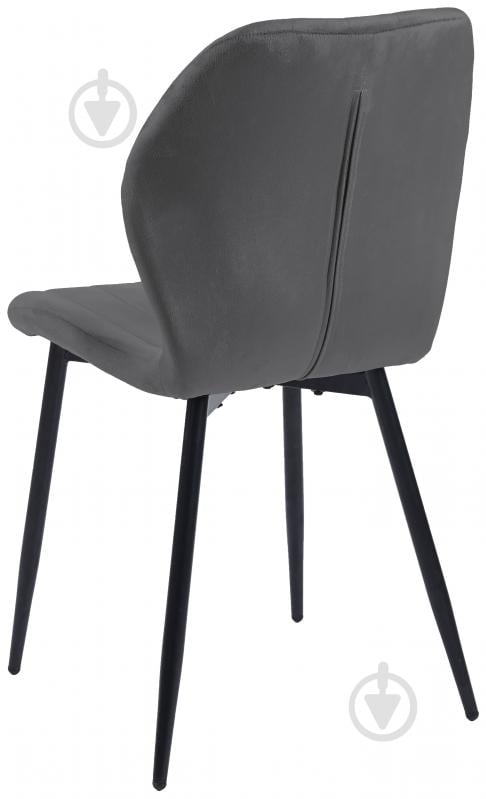 Стул Fly FS-21 Grey-40 серый / черный - фото 5