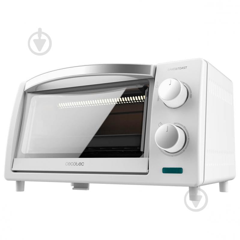 Піч CECOTEC Mini oven Bake&Toast 1000 White (CCTC-02225) - фото 1