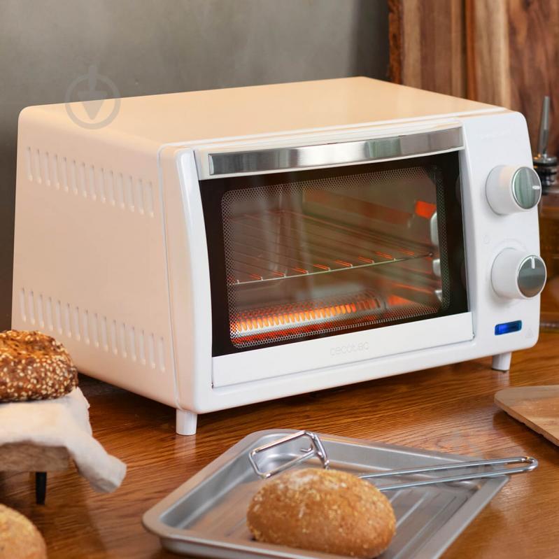Піч CECOTEC Mini oven Bake&Toast 1000 White (CCTC-02225) - фото 8