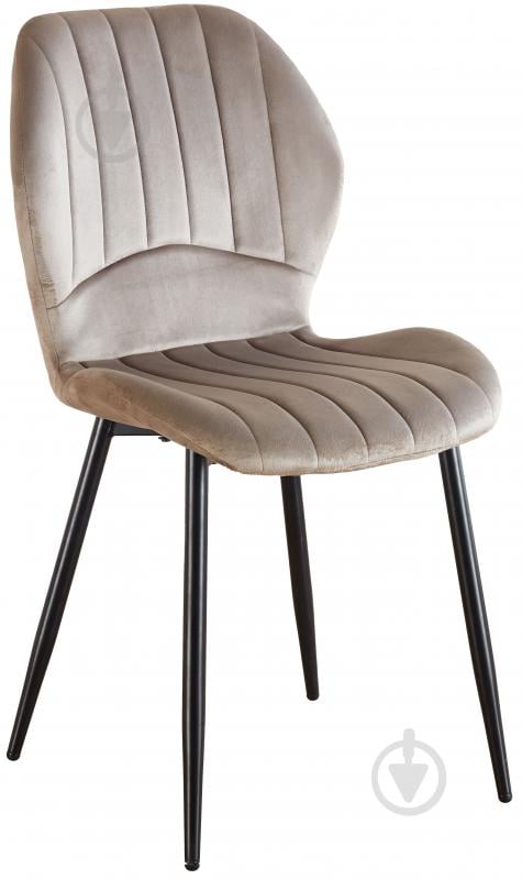 Стілець Fly FS-21 Cappuccino-12 капучино / чорний - фото 1 Стілець Fly FS-21 Cappuccino-12 капучино / чорний - фото 1