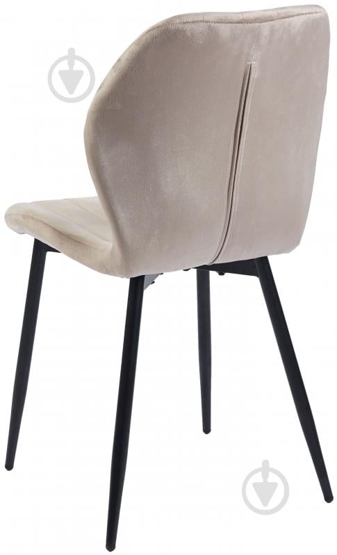 Стілець Fly FS-21 Cappuccino-12 капучино / чорний - фото 5 Стілець Fly FS-21 Cappuccino-12 капучино / чорний - фото 5