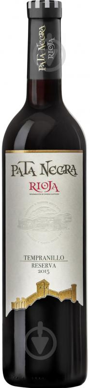 Вино Pata Negra DO Rioja Reserva червоне сухе 0,75 л - фото 1
