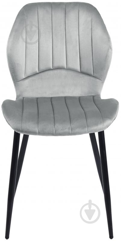 Стул Fly FS-21 Light Grey-39 светло-серый / черный - фото 2 Стул Fly FS-21 Light Grey-39 светло-серый / черный - фото 2