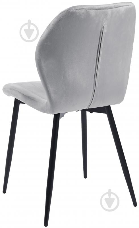 Стул Fly FS-21 Light Grey-39 светло-серый / черный - фото 5 Стул Fly FS-21 Light Grey-39 светло-серый / черный - фото 5