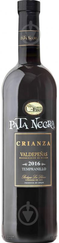 Вино Pata Negra DO Valdepenas Crianza червоне сухе 0,75 л - фото 1