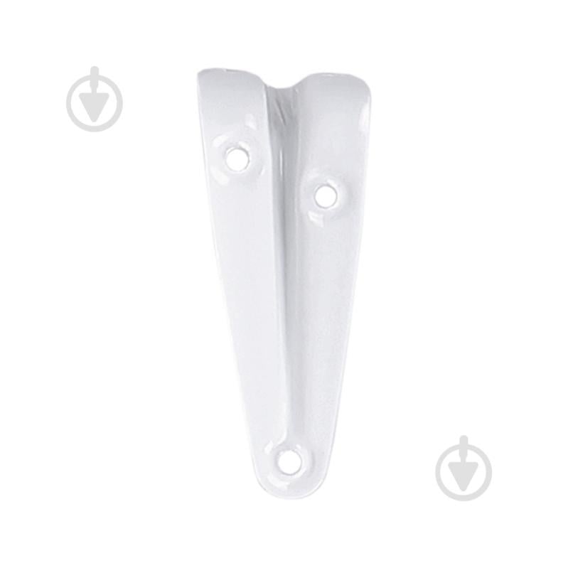 Кронштейн Larvij L77000WH практичний 75 х100 мм білий - фото 2