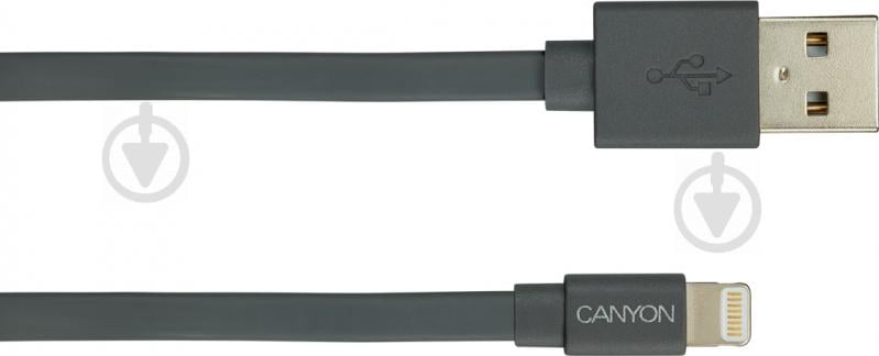 Кабель Canyon USB – microUSB 0,96 м сірий (CNS-MFIC2DG) - фото 2