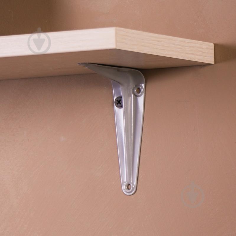 Кронштейн Larvij L77000GY практичный 75х100 мм серый - фото 5