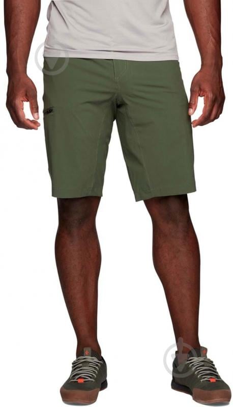 Шорты Black Diamond BD 751106-tundra р. 34 зеленый - фото 1