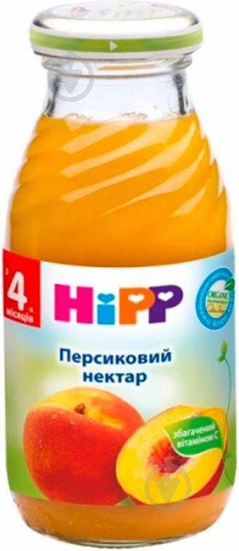 Нектар Hipp Персиковый 200 мл 9062300106920 - фото 1