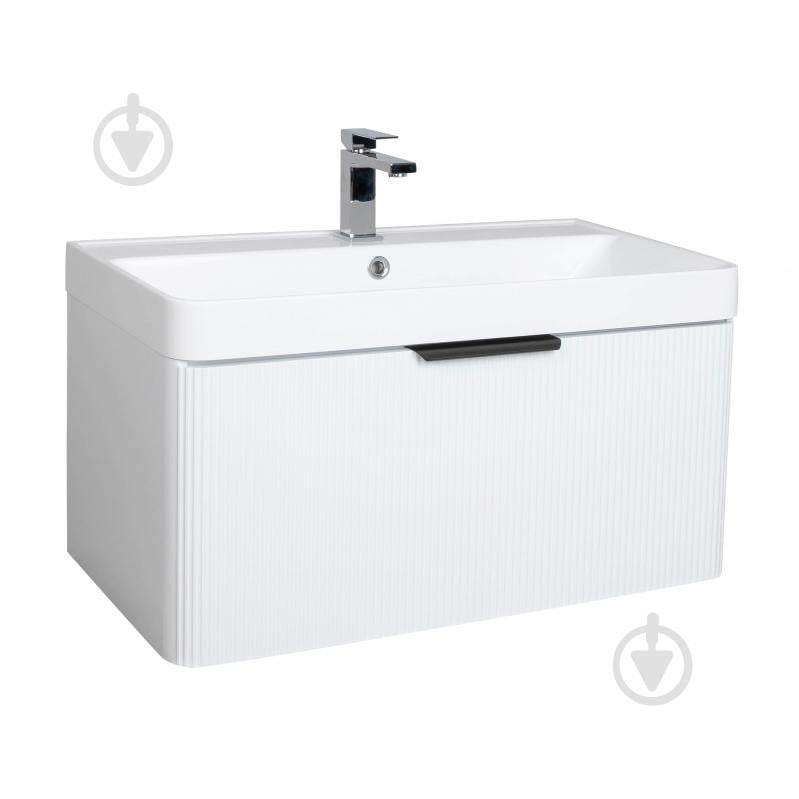 Тумба підвісна Aqua Rodos Frost White з умивальником Deep 75 см (АР000127941) - фото 1 Тумба підвісна Aqua Rodos Frost White з умивальником Deep 75 см (АР000127941) - фото 1