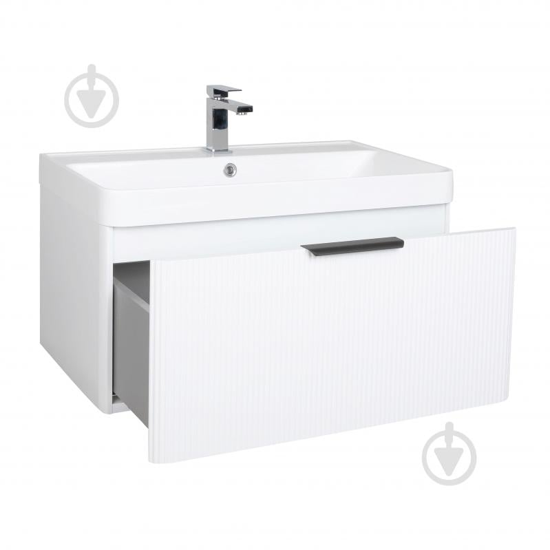 Тумба підвісна Aqua Rodos Frost White з умивальником Deep 75 см (АР000127941) - фото 2 Тумба підвісна Aqua Rodos Frost White з умивальником Deep 75 см (АР000127941) - фото 2