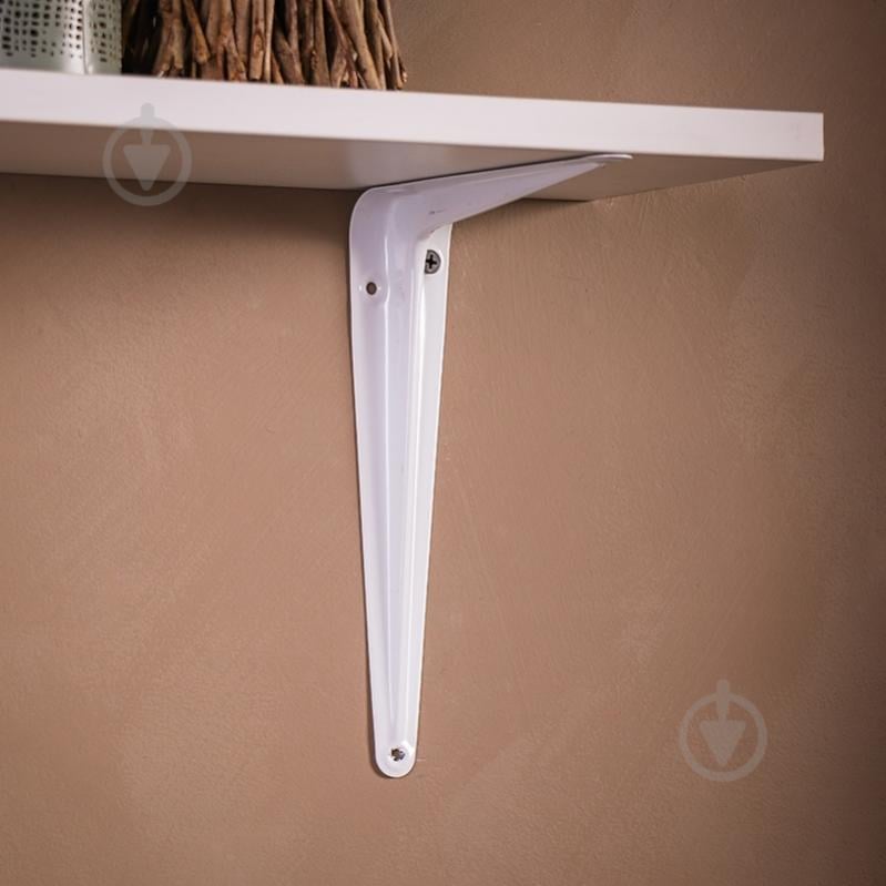 Кронштейн Larvij L7702WH практичний 150х200 мм білий - фото 5