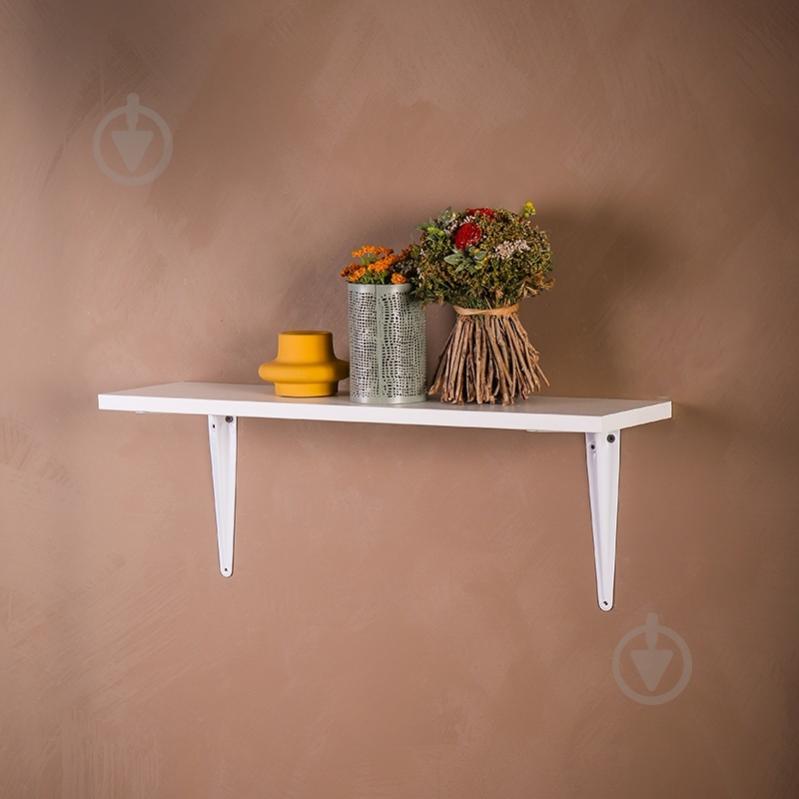 Кронштейн Larvij L7702WH практичний 150х200 мм білий - фото 4